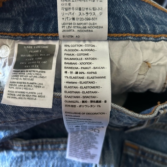 Levi’s Wedgie Straight Jeans Size 28 - Picture 8 of 10